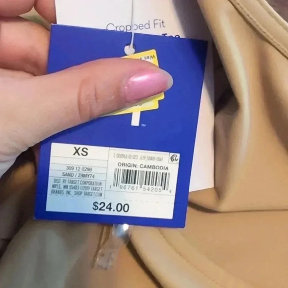 JoyLab Women's Top Cropped Pullover Long sleeve - Picture 4 of 10